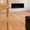 Contemporary oak veneered door