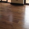 Country grade engineered black walnut foor