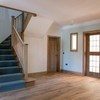 Character oak floor with underfloor heating