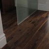 Character solid american black walnut floor