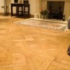 Solid european oak versailles panels