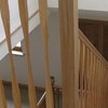 Oak balustrade and newel