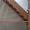 Contemporary glazed oak staircase