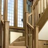 Bespoke hand made oak staircase