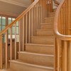 Grand bespoke oak staircase