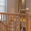 Traditional oak balustrade