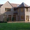 Solid european oak external joinery and beam work