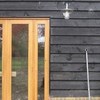 solid european oak french door screen