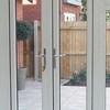 uPVC french door screen