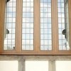 Solid european oak window