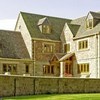 European oak windows and porch