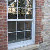 Hardwood painted sliding sash