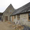 European oak windows