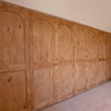 Pippy oak panelling