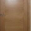 Solid oak veneered door