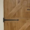 Oak made to measure ledged and braced doors