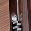 Doorset concealed hinge detail