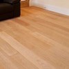 Wide plank contemporary oak floor