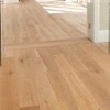 Rustic engineered oak floor