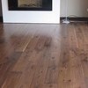 Lacquered American black walnut floor