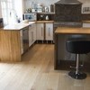 Wide and long plank oak floor