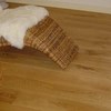 Light character oak engineered flooring