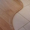 Prime oak floor with bespoke curved trim