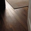 Solid oiled black walnut floor