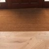 Solid oak floor and matwell