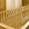 Bespoke oak handrail and spindles
