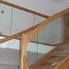 Contemporary oak staircase