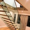 Glass stringer Staircase