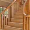 Grand bespoke oak staircase