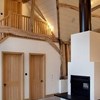 Traditional oak staircase
