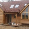 Solid european oak large screens and porch