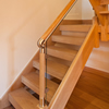 Bespoke oak glass staircase