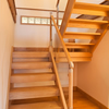Contemporary oak staircase