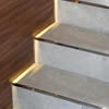 Walnut stair detail